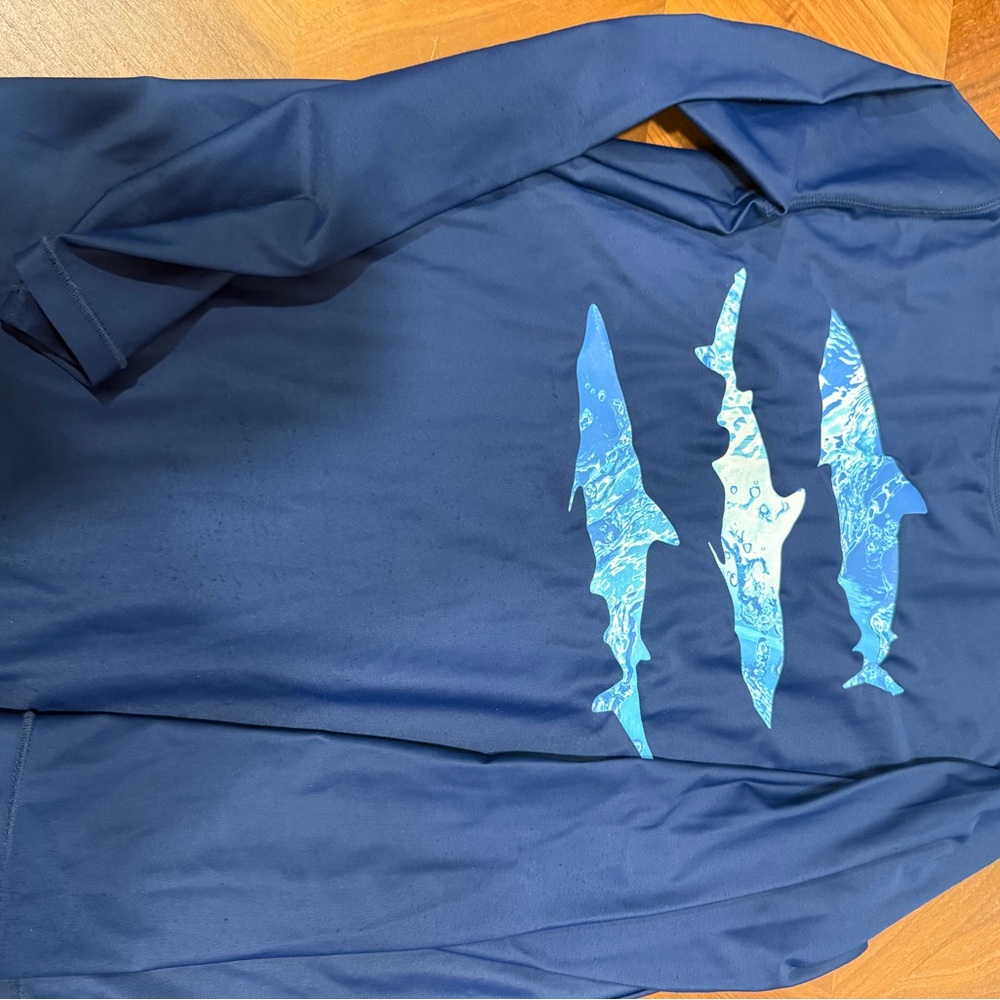 OshKosh B'gosh Navy Blue Swim Rash Guard